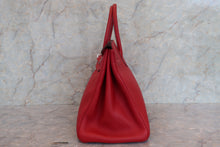 画像をギャラリービューアに読み込む, HERMES/エルメス バーキン35 トリヨンクレマンス ルージュヴィフ ハンドバッグ 700110046