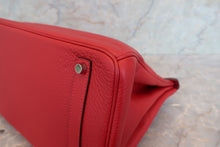 画像をギャラリービューアに読み込む, HERMES/エルメス バーキン35 トリヨンクレマンス ルージュヴィフ ハンドバッグ 700110046