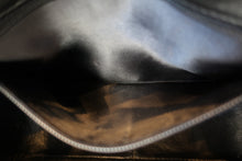Load image into Gallery viewer, CHANEL Mademoiselle fringe chain shoulder bag Lambskin Black/Gold hadware Shoulder bag 700100030