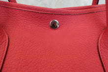 将图片加载到图库查看器,HERMES GARDEN PARTY PM Negonda leather Bougainvillier □N刻印 Tote bag 800010174
