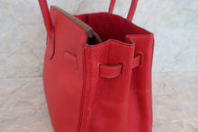 画像をギャラリービューアに読み込む, HERMES/エルメス バーキン35 トリヨンクレマンス ルージュヴィフ ハンドバッグ 700110046