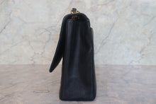 Load image into Gallery viewer, CHANEL Bias stitch chain shoulder bag Caviar skin Black/Gold hadware Shoulder bag 700120117