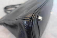 将图片加载到图库查看器,HERMES EVELYNE 3PM Clemence leather Blue jean □M刻印 Shoulder bag 800040064