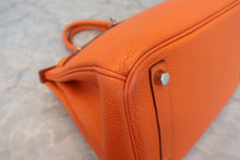 画像をギャラリービューアに読み込む, HERMES/エルメス バーキン30 トゴ オレンジ □N刻印 ハンドバッグ 700070178