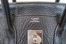 画像をギャラリービューアに読み込む, HERMES/エルメス バーキン30 トリヨンクレマンス ブラック □I刻印 ハンドバッグ 800010067
