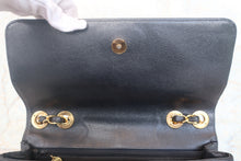Load image into Gallery viewer, CHANEL Bias stitch chain shoulder bag Caviar skin Black/Gold hadware Shoulder bag 700120117
