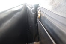 Load image into Gallery viewer, CHANEL Bias stitch chain shoulder bag Caviar skin Black/Gold hadware Shoulder bag 700120117