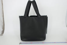 Load image into Gallery viewer, HERMES PICOTIN LOCK MM Clemence leather Black U Engraving Hand bag 800100097