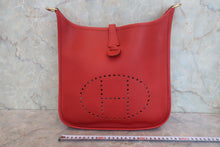 画像をギャラリービューアに読み込む, HERMES/エルメス エブリン1PM クシュベル ヴァーミリオン □H刻印 ショルダーバッグ 800010150