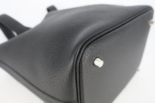 Load image into Gallery viewer, HERMES PICOTIN LOCK MM Clemence leather Black U Engraving Hand bag 800100097