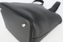 Load image into Gallery viewer, HERMES PICOTIN LOCK MM Clemence leather Black U Engraving Hand bag 800100097