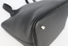 Load image into Gallery viewer, HERMES PICOTIN LOCK MM Clemence leather Black U Engraving Hand bag 800100097