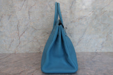 画像をギャラリービューアに読み込む, HERMES/エルメス バーキン35 トゴ ブルージーン □F刻印 ハンドバッグ 700080067