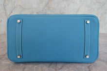 画像をギャラリービューアに読み込む, HERMES/エルメス バーキン35 トゴ ブルージーン □F刻印 ハンドバッグ 700080067