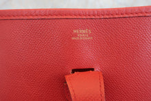 画像をギャラリービューアに読み込む, HERMES/エルメス エブリン1PM クシュベル ヴァーミリオン □H刻印 ショルダーバッグ 800010150