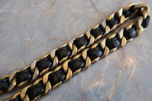 Load image into Gallery viewer, CHANEL Matelasse chain back pack Lambskin Black/Gold hadware Back pack 800060022