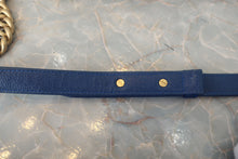 Load image into Gallery viewer, CHANEL LeBOY CHANEL chain shoulder bag Caviar skin Blue/Gold hadware Shoulder bag 700120120