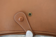Load image into Gallery viewer, HERMES KELLY 28 Box carf leather Natural 〇X Engraving Shoulder bag 800040044
