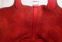 將圖片載入圖庫檢視器 HERMES/エルメス ピコタンロックPM トリヨンクレマンス ルージュカザック A刻印 ハンドバッグ 600090240