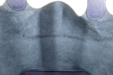 Load image into Gallery viewer, HERMES PICOTIN LOCK MM Tressage Epsom leather Blue encre/Brique/Black D Engraving Hand bag 800100181