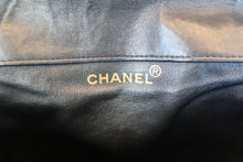Load image into Gallery viewer, CHANEL Matelasse chain back pack Lambskin Black/Gold hadware Back pack 700090193