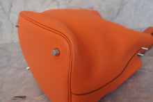 將圖片載入圖庫檢視器 HERMES/エルメス ピコタンMM トリヨンクレマンス オレンジ □M刻印 ハンドバッグ 700110048