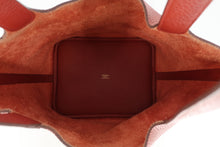 Load image into Gallery viewer, HERMES PICOTIN LOCK MM Clemence leather Cuivre C Engraving Hand bag 800100124