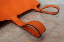 將圖片載入圖庫檢視器 HERMES/エルメス ピコタンMM トリヨンクレマンス オレンジ □M刻印 ハンドバッグ 700110048