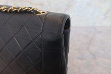 Load image into Gallery viewer, CHANEL Diana matelasse chain shoulder bag Lambskin Black/Gold hadware Shoulder bag 700120094