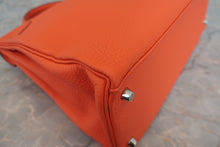 画像をギャラリービューアに読み込む, HERMES/エルメス ケリー35 トリヨンクレマンス オレンジポピー T刻印 ショルダーバッグ 800040063