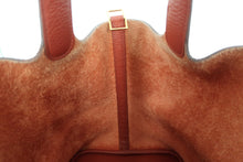 Load image into Gallery viewer, HERMES PICOTIN LOCK MM Clemence leather Cuivre C Engraving Hand bag 800100124