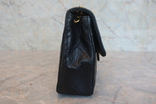 画像をギャラリービューアに読み込む, CHANEL/シャネル ミニマトラッセシングルフラップチェーンショルダーバッグ ラムスキン ブラック/ゴールド金具 ショルダーバッグ 800010121