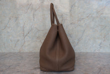 画像をギャラリービューアに読み込む, HERMES/エルメス ガーデンパーティPM ネゴンダ エトゥープ T刻印 トートバッグ 700030281