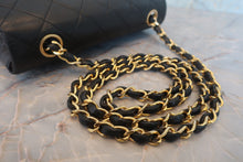 画像をギャラリービューアに読み込む, CHANEL/シャネル ミニマトラッセシングルフラップチェーンショルダーバッグ ラムスキン ブラック/ゴールド金具 ショルダーバッグ 800010121