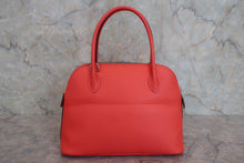 将图片加载到图库查看器,HERMES/BOLIDE 27 Epsom leather Rose jaipur X刻印 Shoulder bag 800040051