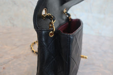 画像をギャラリービューアに読み込む, CHANEL/シャネル ミニマトラッセシングルフラップチェーンショルダーバッグ ラムスキン ブラック/ゴールド金具 ショルダーバッグ 800010121