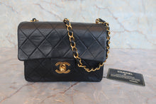 画像をギャラリービューアに読み込む, CHANEL/シャネル ミニマトラッセシングルフラップチェーンショルダーバッグ ラムスキン ブラック/ゴールド金具 ショルダーバッグ 800010173