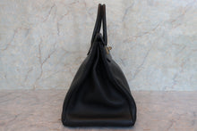 画像をギャラリービューアに読み込む, HERMES/エルメス バーキン40 トゴ ブラック 〇X刻印 ハンドバッグ 700110015