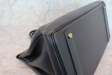 画像をギャラリービューアに読み込む, HERMES/エルメス バーキン40 トゴ ブラック 〇X刻印 ハンドバッグ 700110015