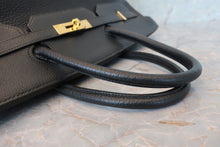 画像をギャラリービューアに読み込む, HERMES/エルメス バーキン40 トゴ ブラック 〇X刻印 ハンドバッグ 700110015
