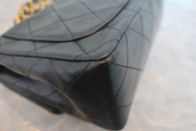 画像をギャラリービューアに読み込む, CHANEL/シャネル ミニマトラッセシングルフラップチェーンショルダーバッグ ラムスキン ブラック/ゴールド金具 ショルダーバッグ 800010173