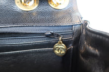 Load image into Gallery viewer, CHANEL Big Matelasse single flap chain shoulder bag Caviar skin Black/Gold hadware Shoulder bag 700100035