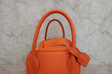 画像をギャラリービューアに読み込む, HERMES/エルメス リンディ30 トリヨンクレマンス オレンジ □O刻印 ショルダーバッグ 800040056