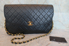 将图片加载到图库查看器,CHANEL/香奈儿 CF 链条包 羊皮 Black/Gold hadware(黑色/金色金属) 肩背包 800080238
