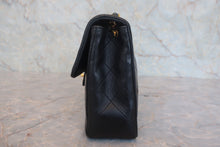 画像をギャラリービューアに読み込む, CHANEL/シャネル ミニマトラッセシングルフラップチェーンショルダーバッグ ラムスキン ブラック/ゴールド金具 ショルダーバッグ 800010156