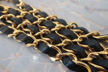 画像をギャラリービューアに読み込む, CHANEL/シャネル ミニマトラッセシングルフラップチェーンショルダーバッグ ラムスキン ブラック/ゴールド金具 ショルダーバッグ 800010156