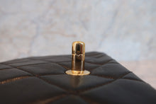 Load image into Gallery viewer, CHANEL  Diana matelasse chain shoulder bag Lambskin Black/Gold hadware Shoulder bag 700080191