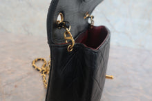 画像をギャラリービューアに読み込む, CHANEL/シャネル ミニマトラッセシングルフラップチェーンショルダーバッグ ラムスキン ブラック/ゴールド金具 ショルダーバッグ 800010156