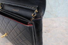 将图片加载到图库查看器,CHANEL/香奈儿 CF 链条包 羊皮 Black/Gold hadware(黑色/金色金属) 肩背包 800080238