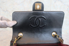 画像をギャラリービューアに読み込む, CHANEL/シャネル ミニマトラッセシングルフラップチェーンショルダーバッグ ラムスキン ブラック/ゴールド金具 ショルダーバッグ 800010156